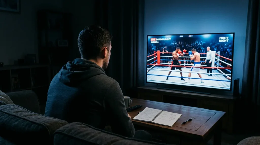 Méthode d'analyse d'un combat de boxe avant de parier