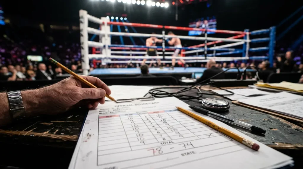 Système de notation 10-9 en boxe professionnelle et son influence sur les paris sportifs