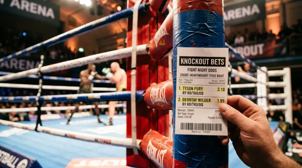 Comparaison entre le pari vainqueur et le pari résultat du combat en boxe avec illustration de cotes