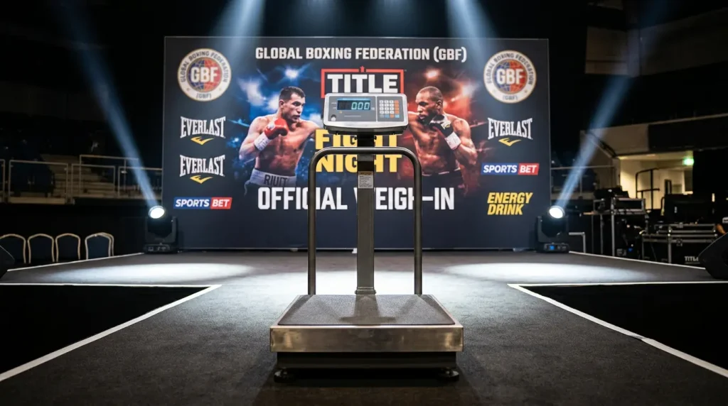 Influence de la pesée officielle sur les cotes et les paris en boxe