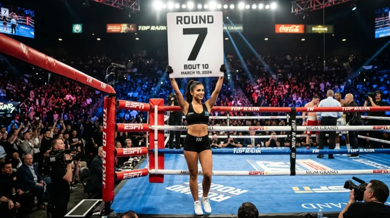 Tableau de cotes pour le pari round exact en boxe avec rounds numérotés