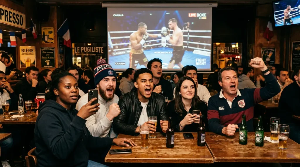 Profil démographique du parieur boxe en France avec données âge et dépense