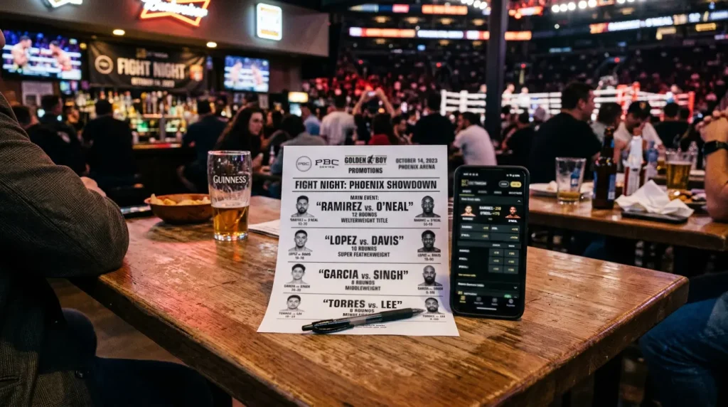 Méthode express de pronostic boxe pour les soirées de combat en direct